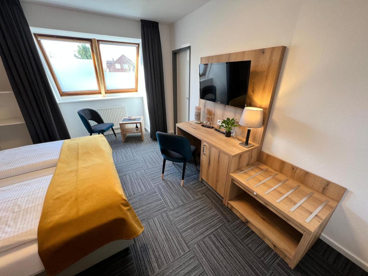 Hotel Garni Am Obsthof Gbr Stade Kültér fotó